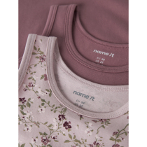 NAME IT 2-Pak Tank Top Violet Flower
